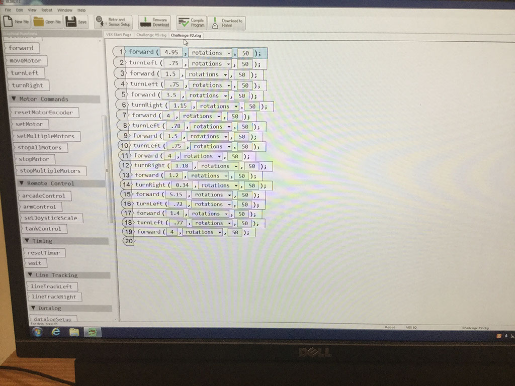 Programming My Vex IQ