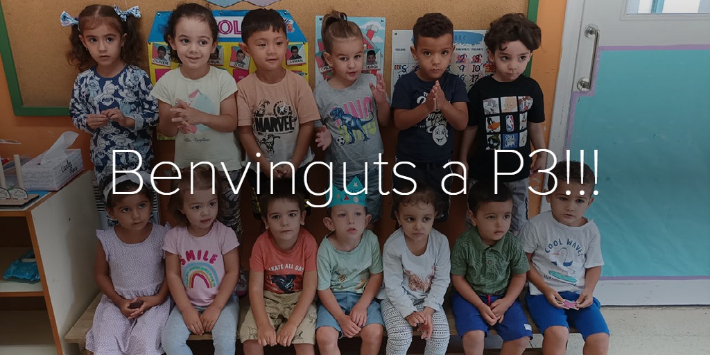 Benvinguts a P3!!!