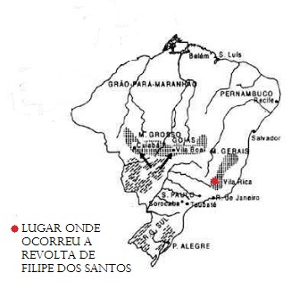 Revolta de Filipe dos Santos; (Vila Rica)