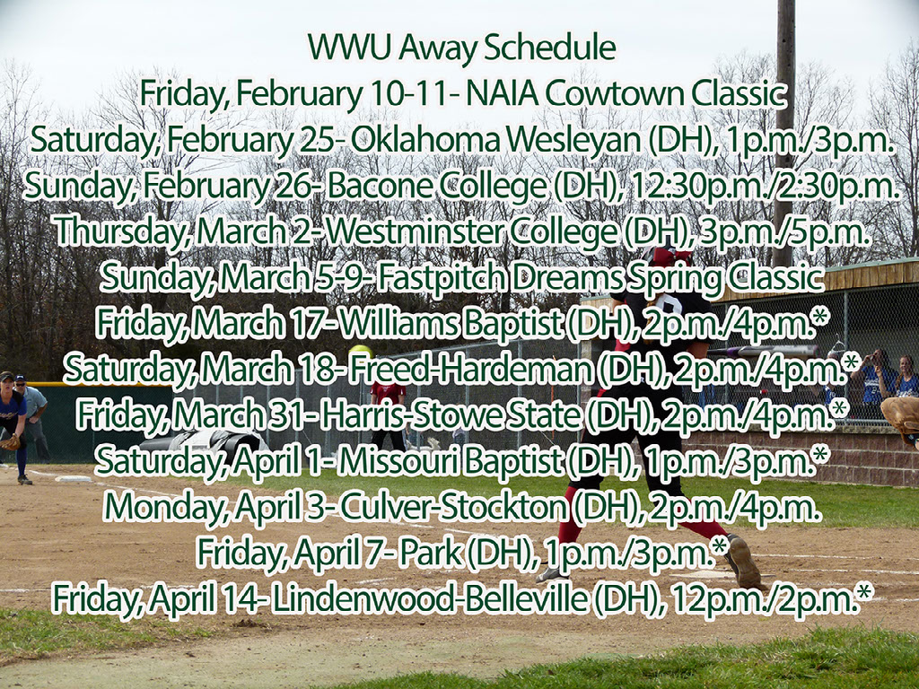 2017 William Woods Softball Schedule 2017 William Woods Softball Schedule