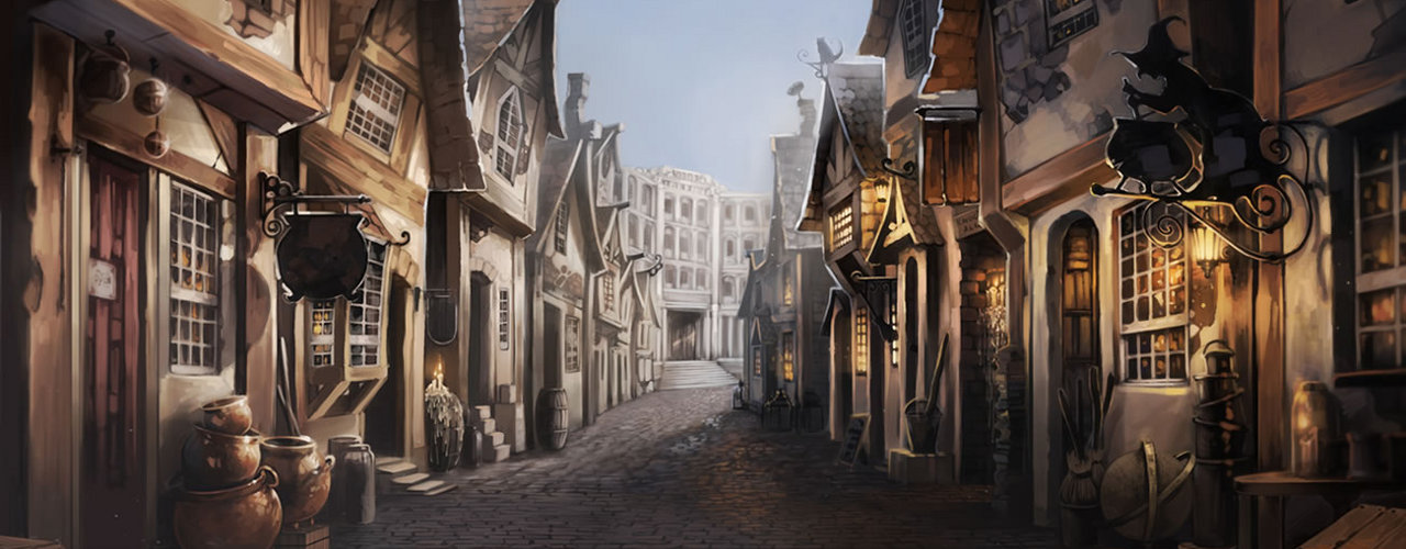 Harry Potter Achète Son Balai Sur Le Chemin De