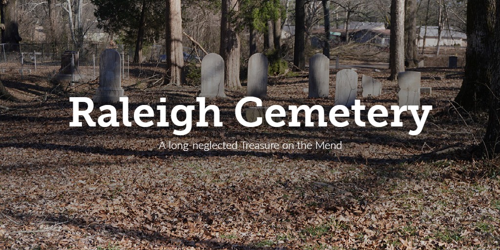 Raleigh Cemetery a Shelby County Landmark