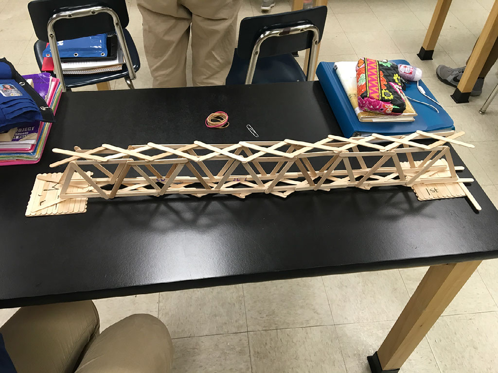 How to Build a Warren Truss Bridge