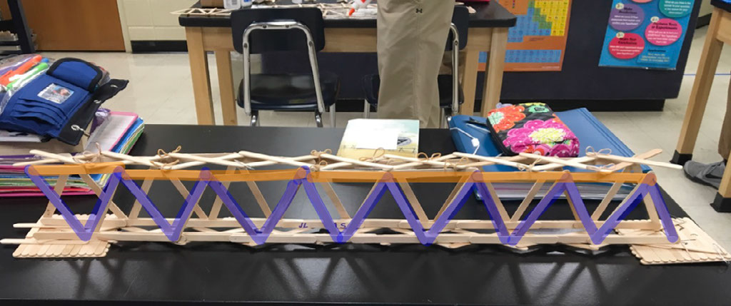 How to Build a Warren Truss Bridge