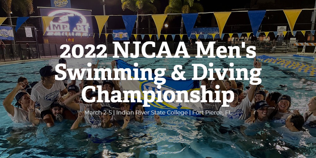 2022 NJCAA Men's Swimming & Diving Championship