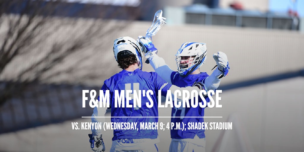 Men's Lacrosse vs. Kenyon