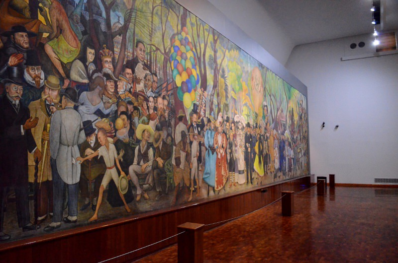 Dream of a Sunday Afternoon in Alameda Park, by Diego Rivera