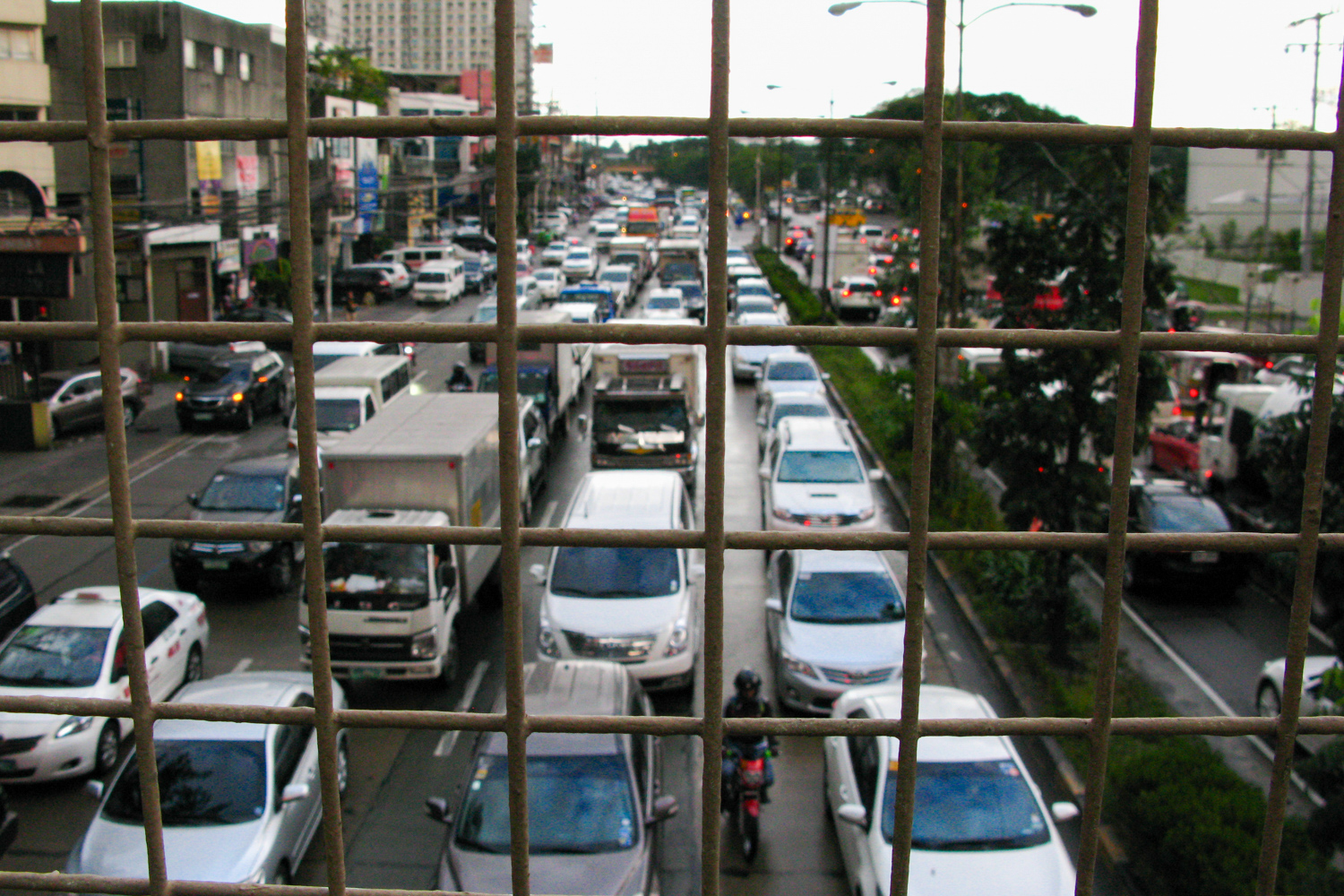 Traffic in Quezon City