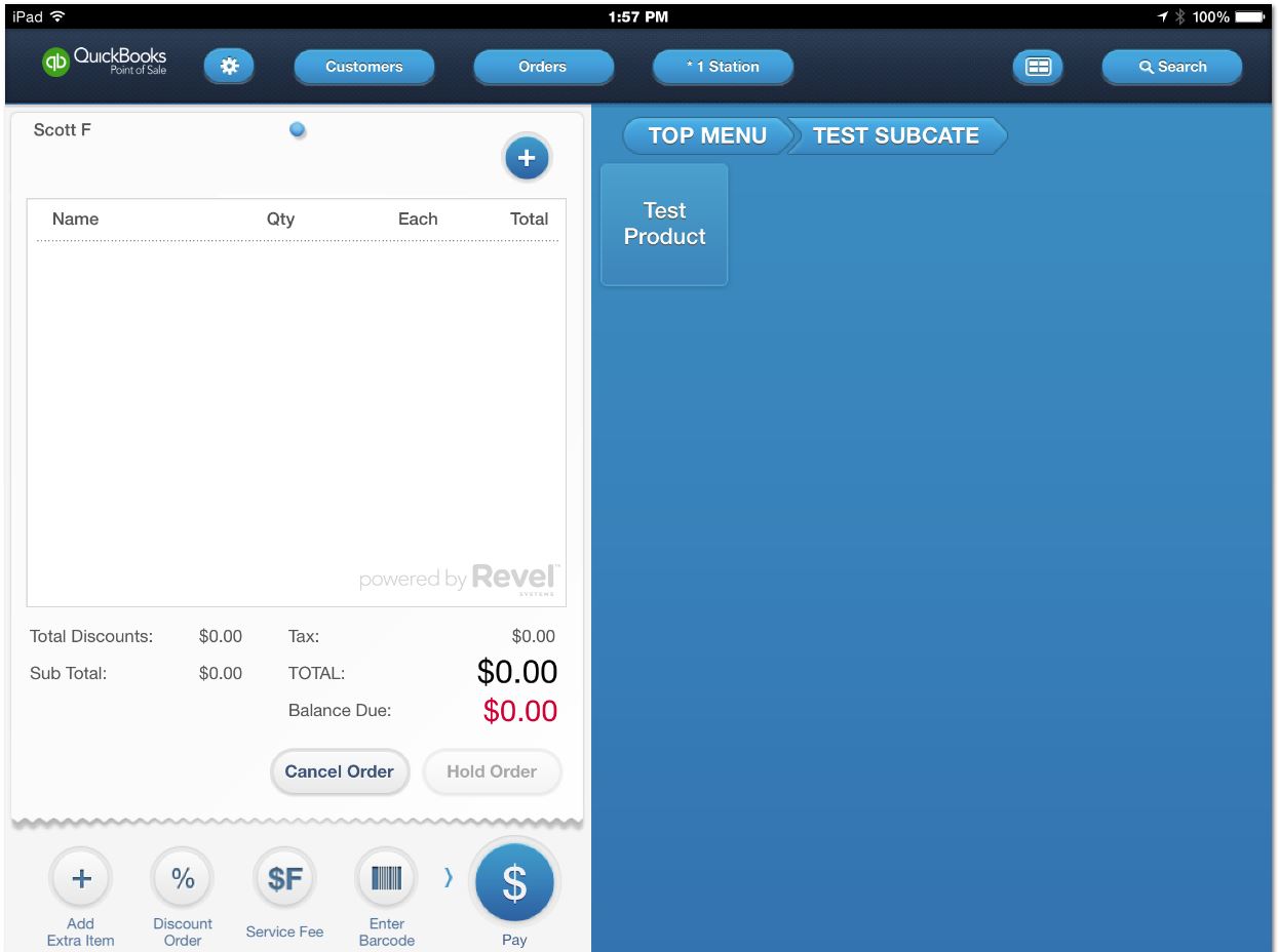 QuickBooks Point of Sale