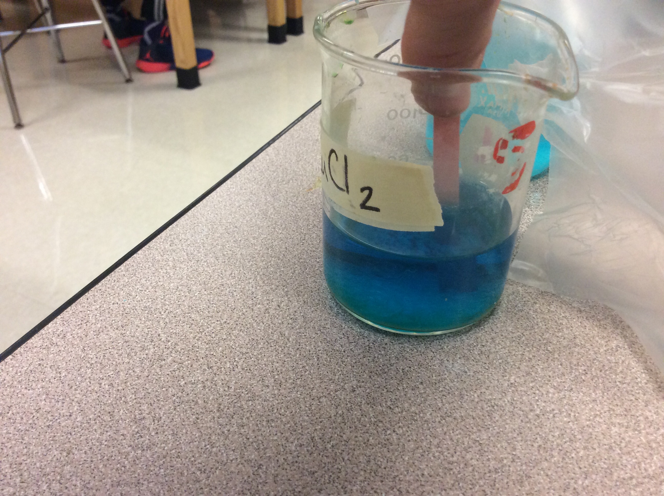 Zinc and Copper Chloride Reaction