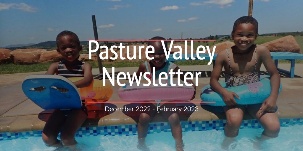 Pasture Valley Newsletter -March 2023