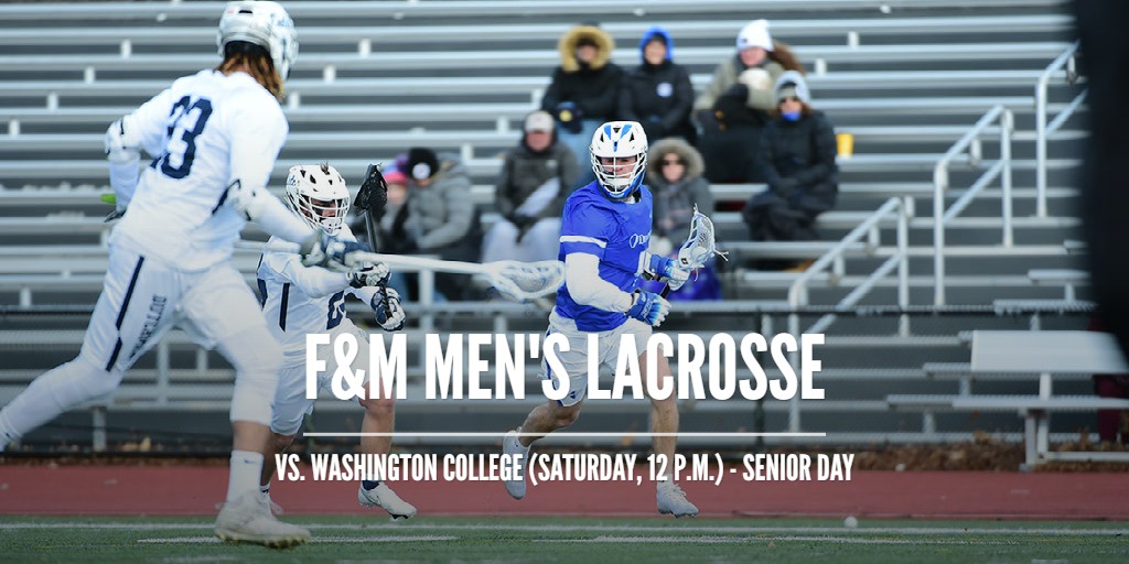 Men's Lacrosse vs. Washington College - Senior Day