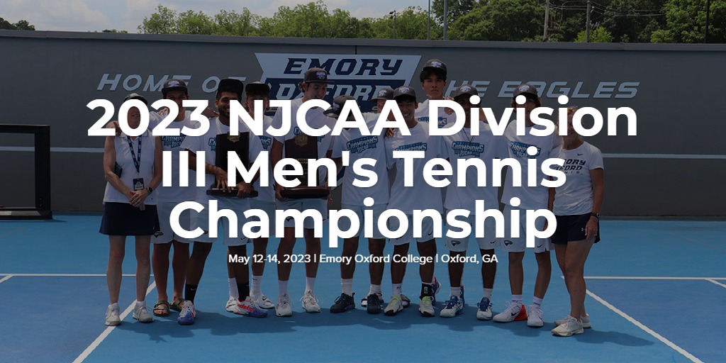 2023 NJCAA Division III Men's Tennis Championship