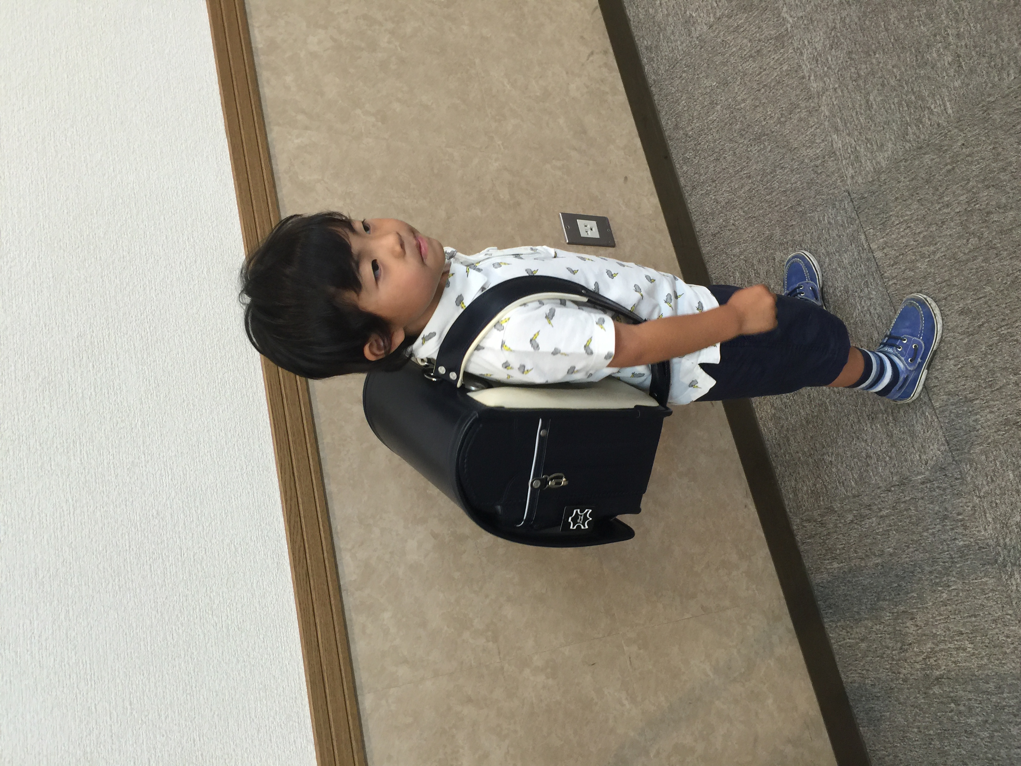 ランドセルの下見