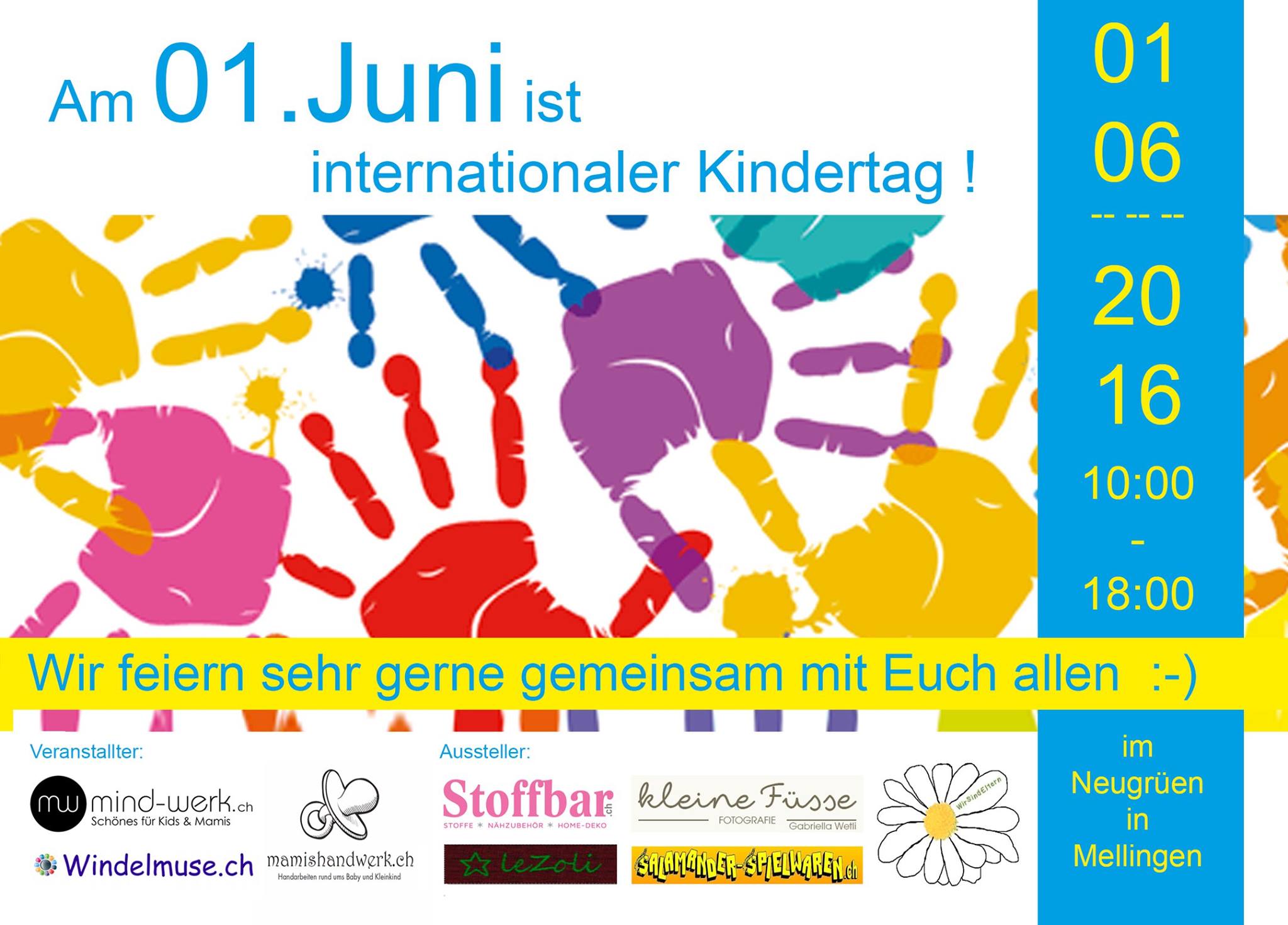 Am 1. Juni ist internationaler Kindertag!