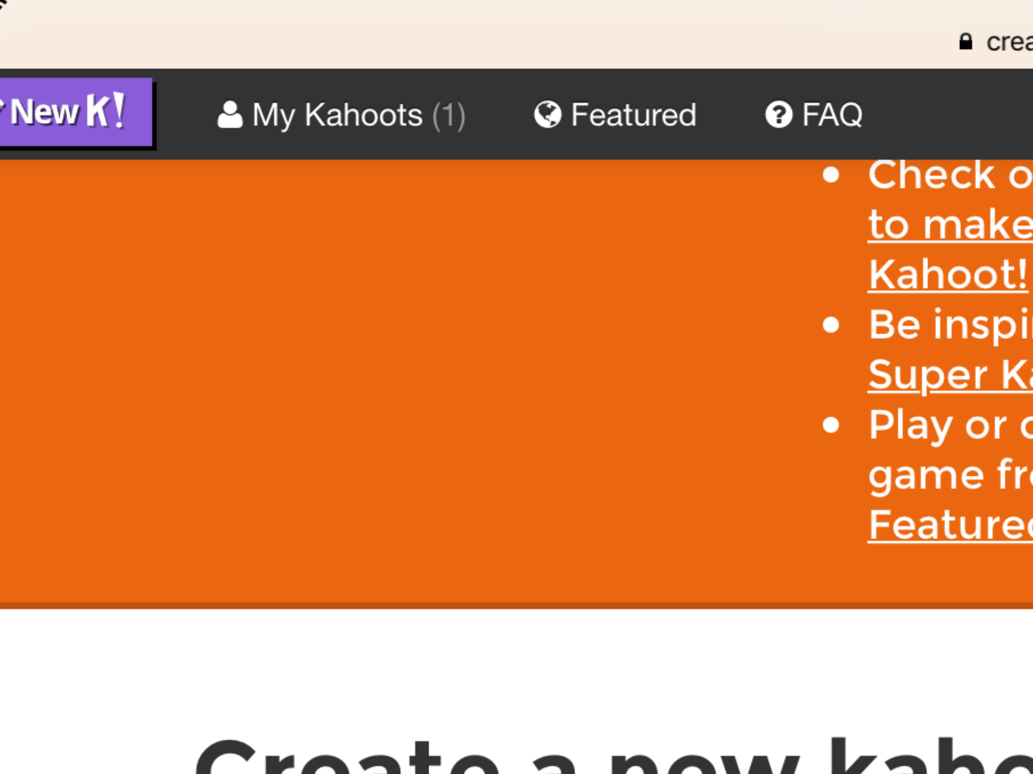 Come Creare Un Gioco Con Kahoot