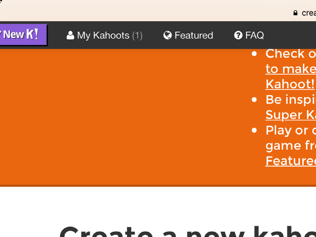 Come Creare Un Gioco Con Kahoot