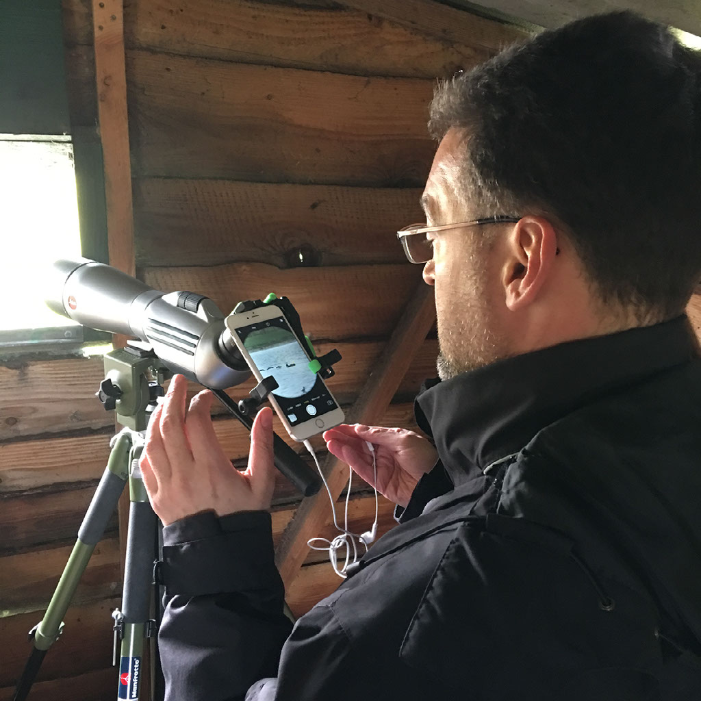 Digiscoping met Leica Televid 77 APO