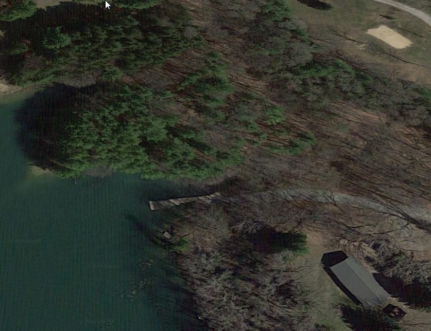 Launch dock at Deer Creek