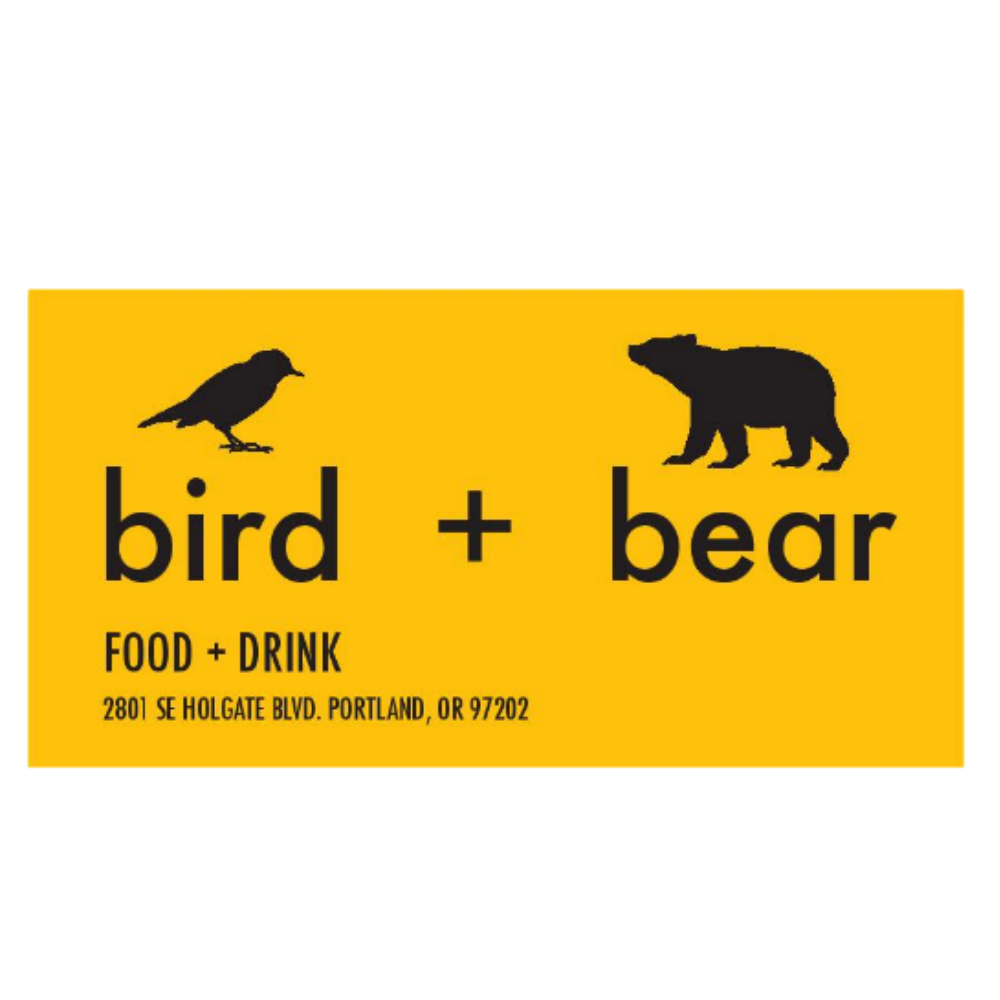 bird + bear
