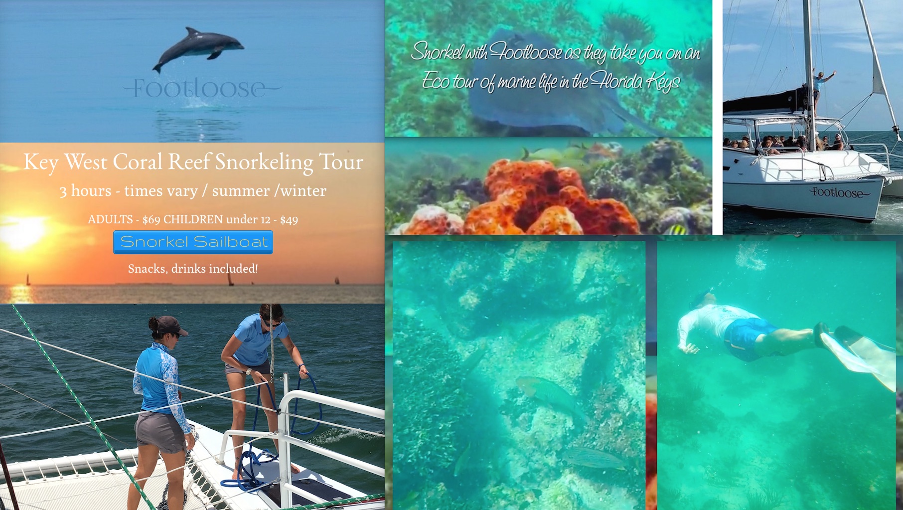Key West Snorkel Sailing Tours